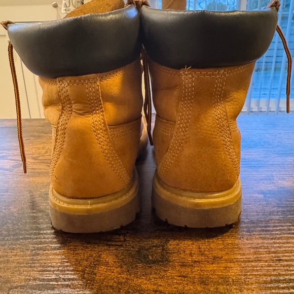 Timberland Premium Waterproof 6" Ankle Boots Brown Black Women's Size 7 - Picture 5 of 6